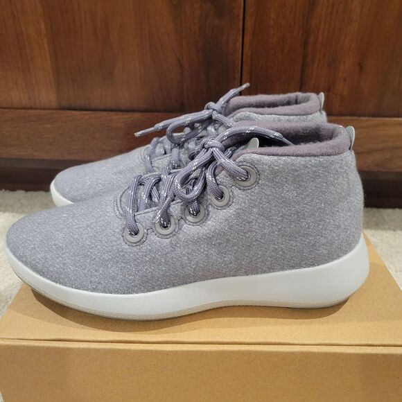 NIB ALLBIRDS Women's Wool Runner-up Mizzles SIZE 9 Grey MSRP$145 Water Repellent - Picture 9 of 9